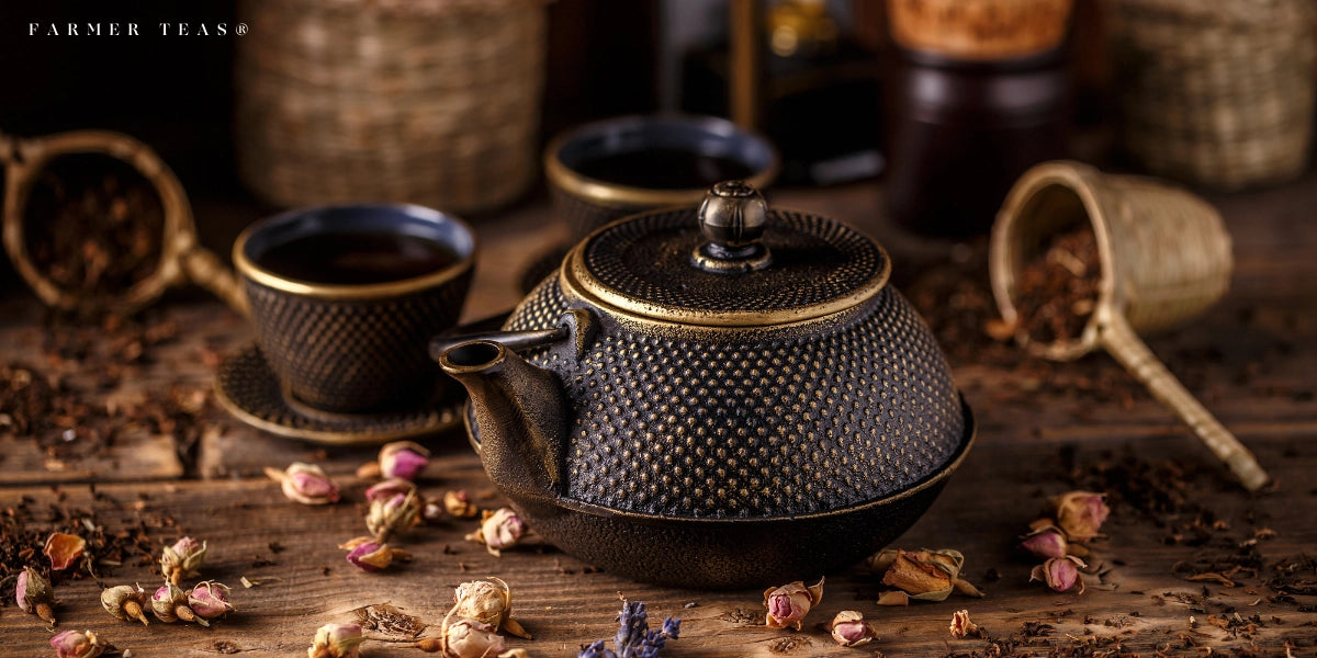 Cast Iron Tea Set