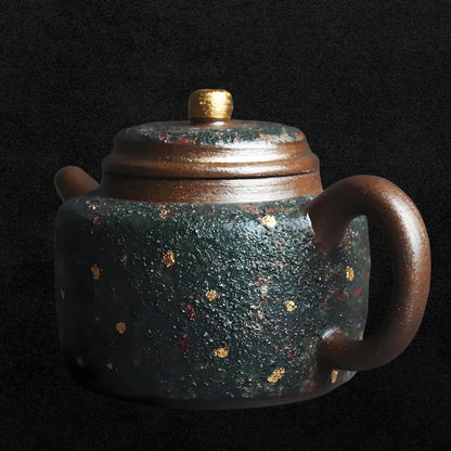 Chinese green sandstone Dezhong teapots