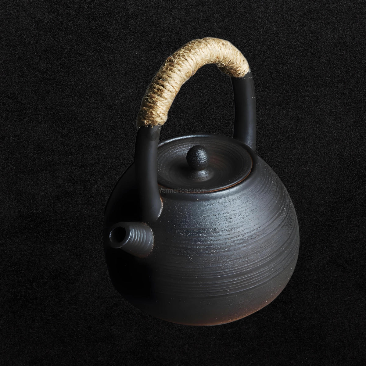 Chinese modern black clay teapots