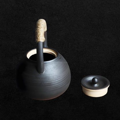 Chinese modern black clay teapots