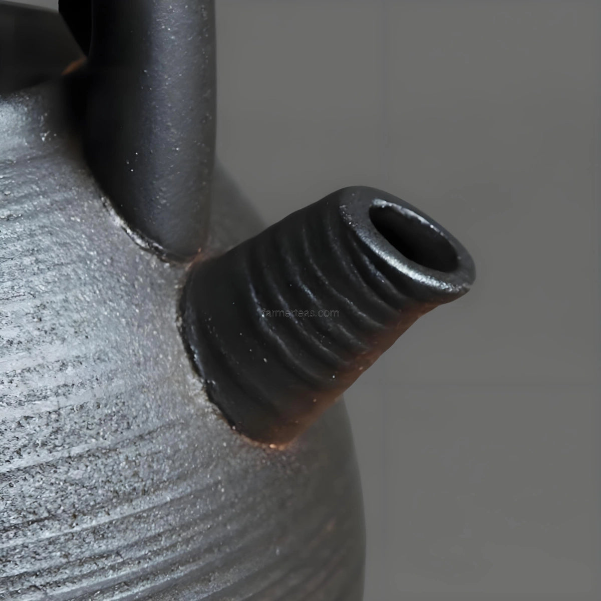 Chinese modern black clay teapots