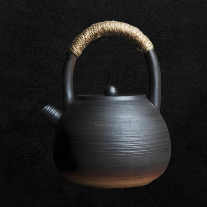 Chinese modern black clay teapots