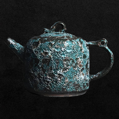  Classical Chinese Bronze Teapot  1