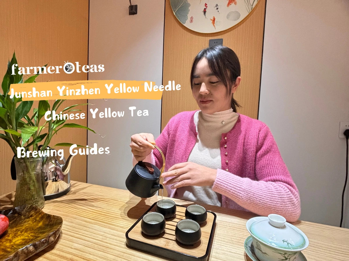 Load video: Brewing Guide for Junshan Yinzhen Tea