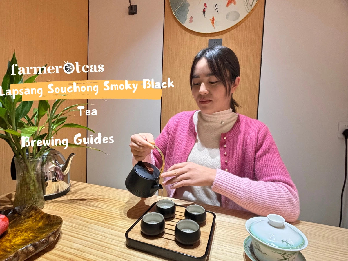 Load video: Brewing Guide for Lapsang Souchong Tea