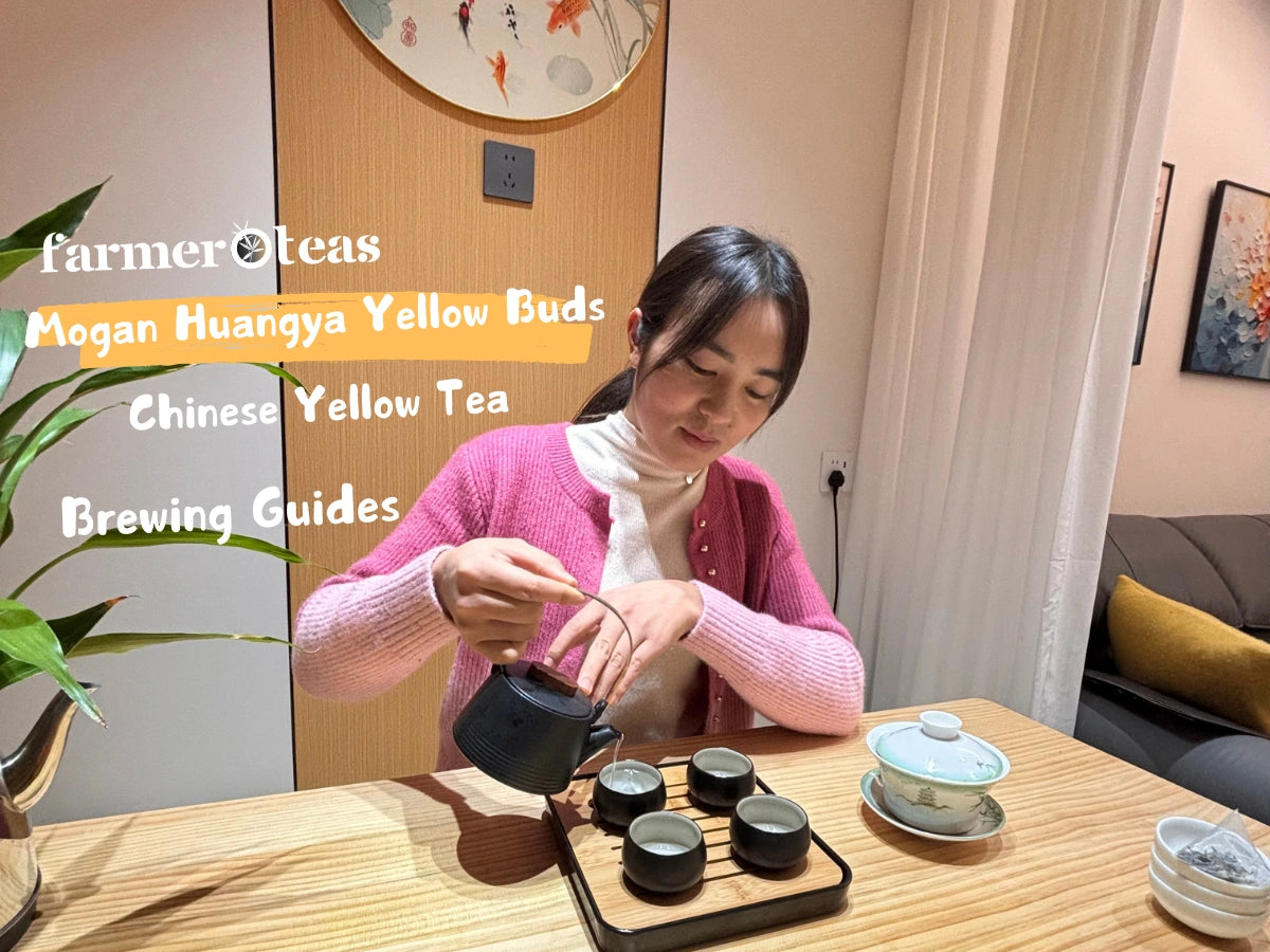 Load video: Brewing Guide for Mogan Huangya Tea