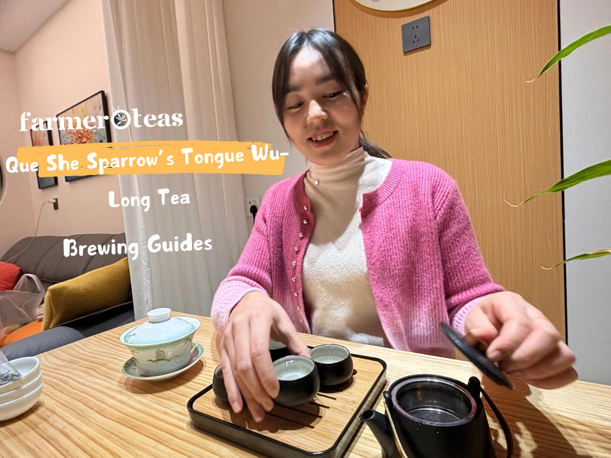 Load video: Brewing Guide for Que She Tea