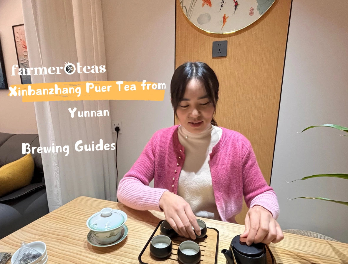 Video laden: Brewing Guide for Xinbanzhang Puer Tea