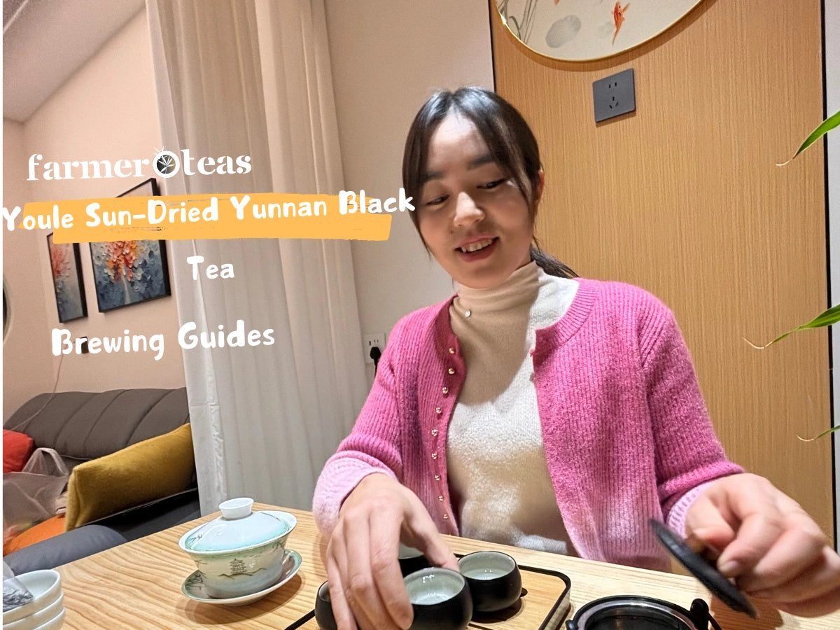 Load video: Brewing Guide for Youle Sun-Dried Tea